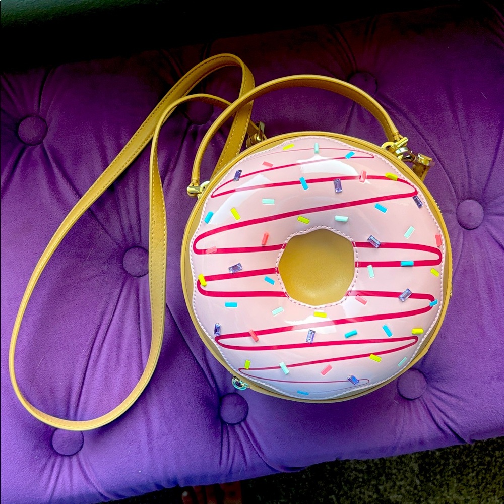 Kate Spade COFFEE BREAK 3D Doughnut Crossbody purse